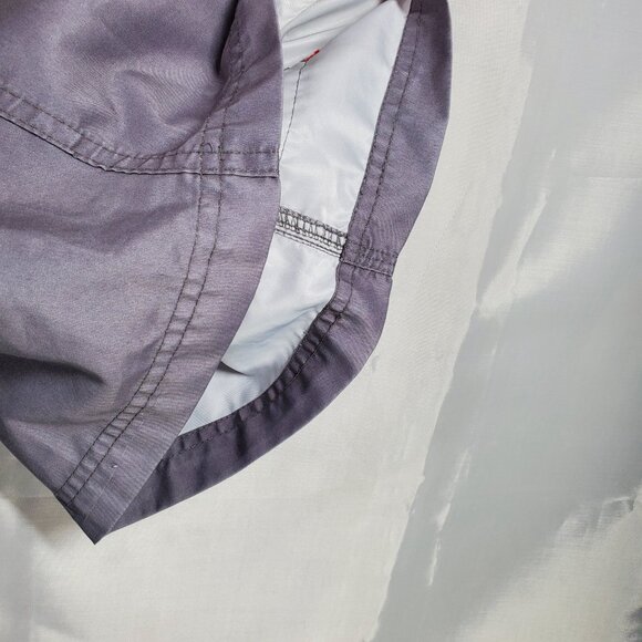 Old Navy Board Shorts Gray Orange Blue Yellow Navy-Blue White Stripe Men Sz XL - Picture 11 of 11